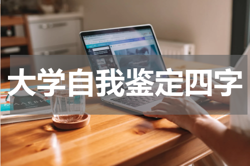 大学自我鉴定四字