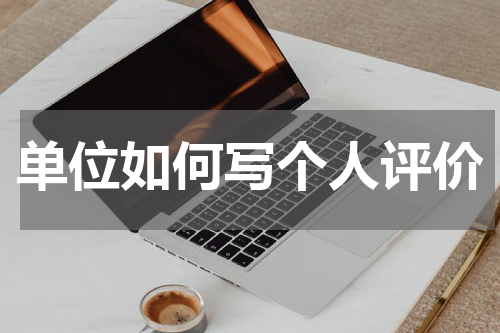 单位如何写个人评价