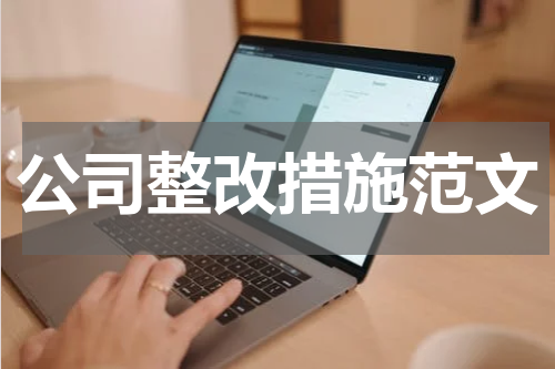 公司整改措施范文