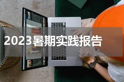 2023暑期实践报告