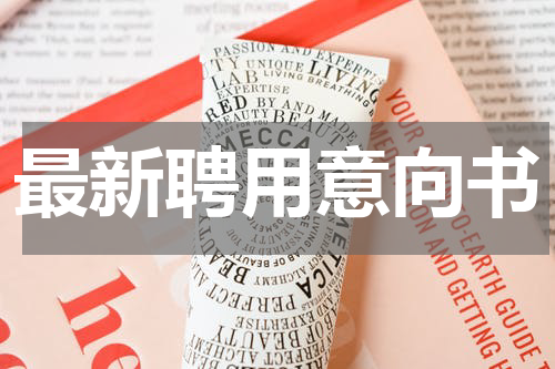 最新聘用意向书