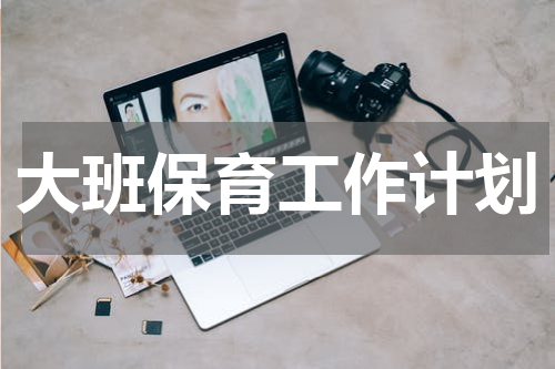大班保育工作计划