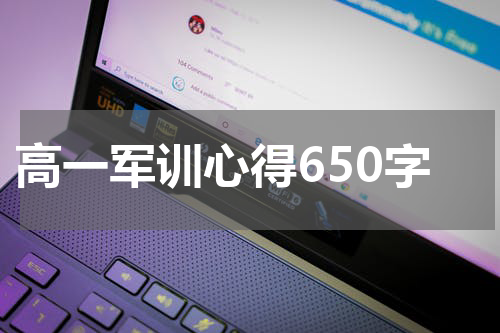高一军训心得650字