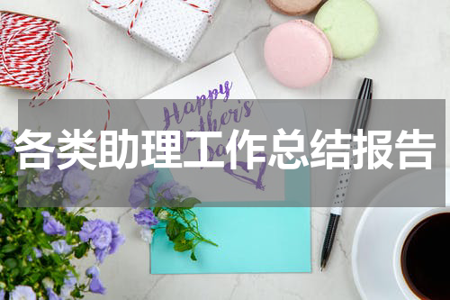 各类助理工作总结报告