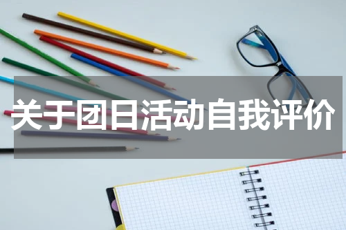 关于团日活动自我评价