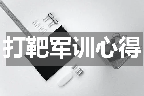 打靶军训心得