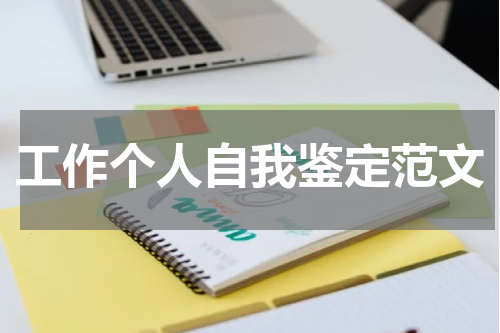 工作个人自我鉴定范文