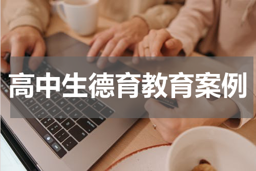 高中生德育教育案例