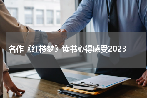 名作《红楼梦》读书心得感受2023