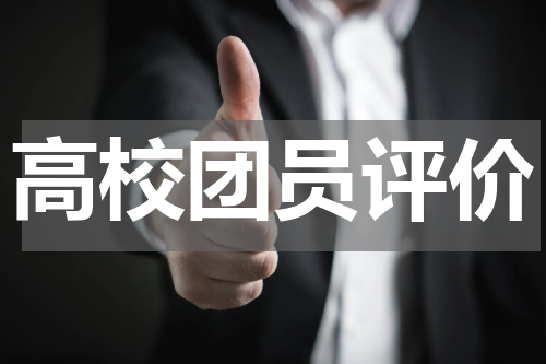 高校团员评价