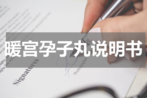 暖宫孕子丸说明书