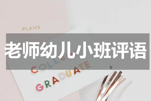 老师幼儿小班评语