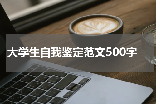 大学生自我鉴定范文500字