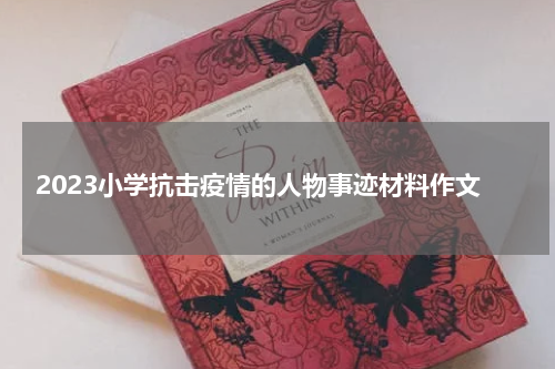 2023小学抗击疫情的人物事迹材料作文