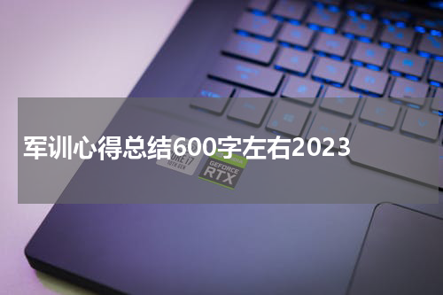 军训心得总结600字左右2023