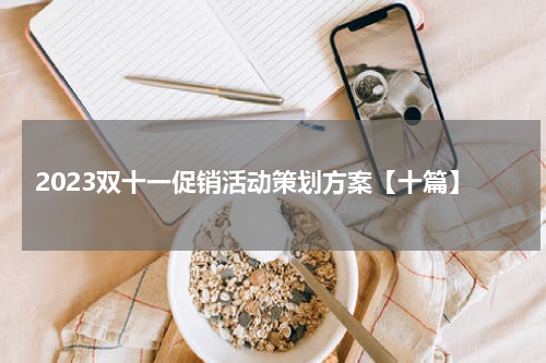 2023双十一促销活动策划方案【十篇】