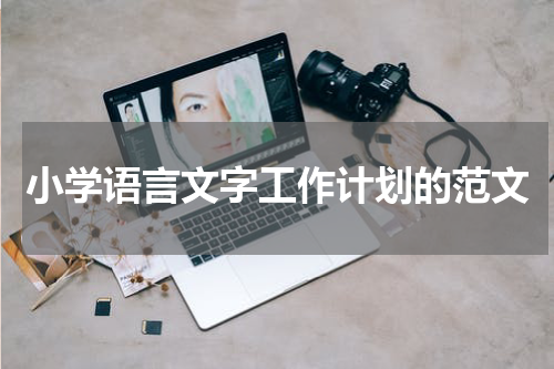 小学语言文字工作计划的范文