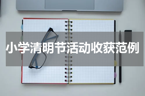 小学清明节活动收获范例