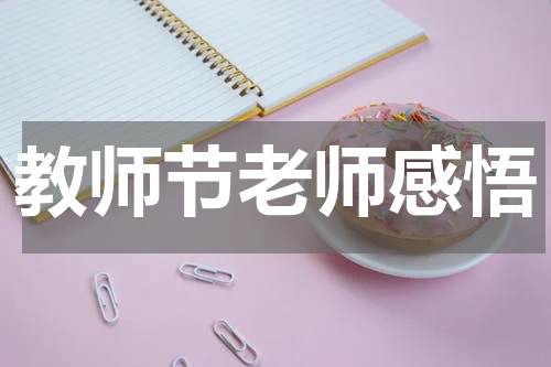 教师节老师感悟
