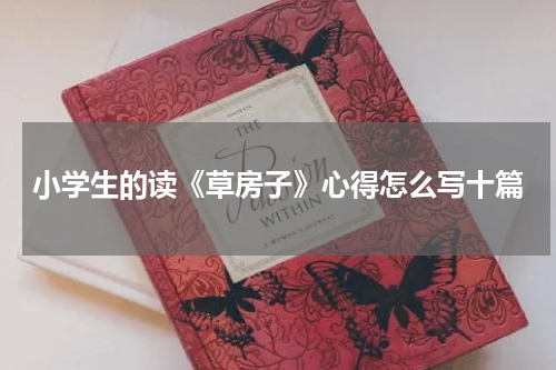 小学生的读《草房子》心得怎么写十篇