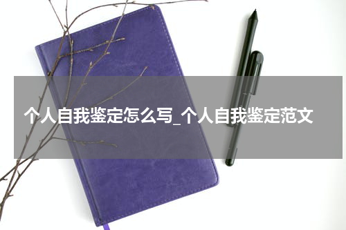 个人自我鉴定怎么写_个人自我鉴定范文