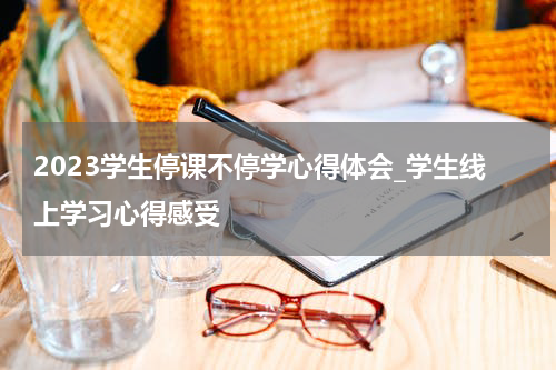 2023学生停课不停学心得体会_学生线上学习心得感受