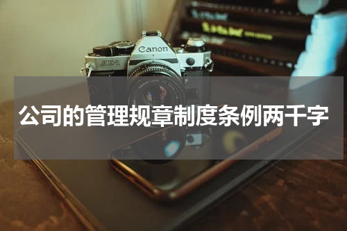 公司的管理规章制度条例两千字