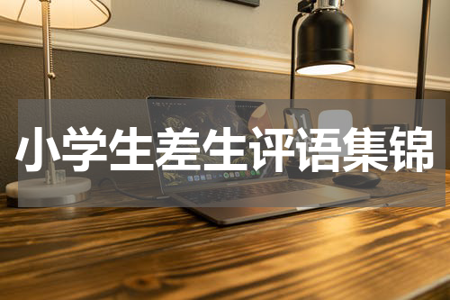 小学生差生评语集锦