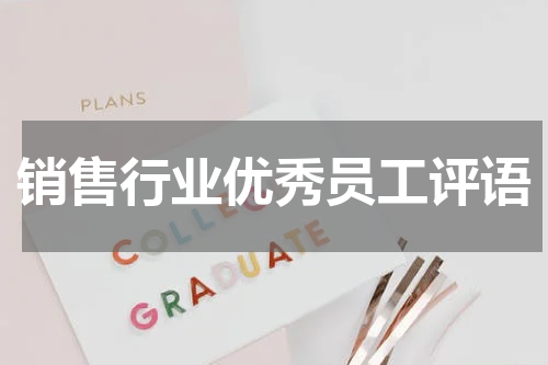 销售行业优秀员工评语