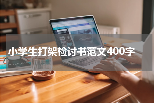 小学生打架检讨书范文400字