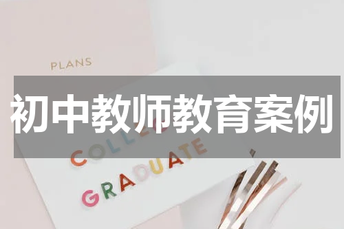 初中教师教育案例
