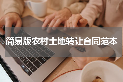 简易版农村土地转让合同范本