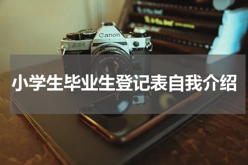 小学生毕业生登记表自我介绍