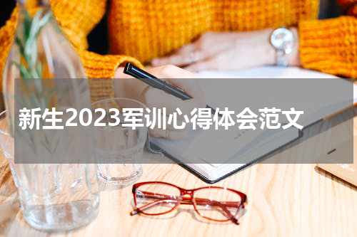 新生2023军训心得体会范文