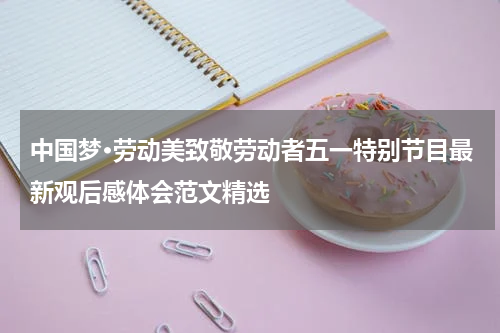 中国梦·劳动美致敬劳动者五一特别节目最新观后感体会范文精选