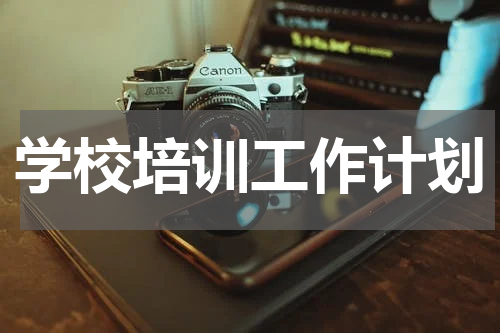 学校培训工作计划