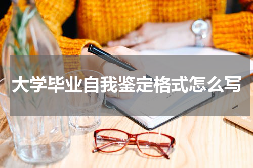 大学毕业自我鉴定格式怎么写