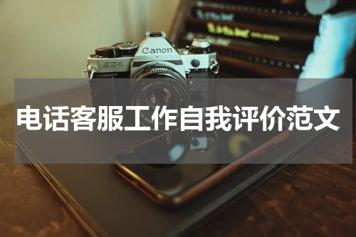 电话客服工作自我评价范文