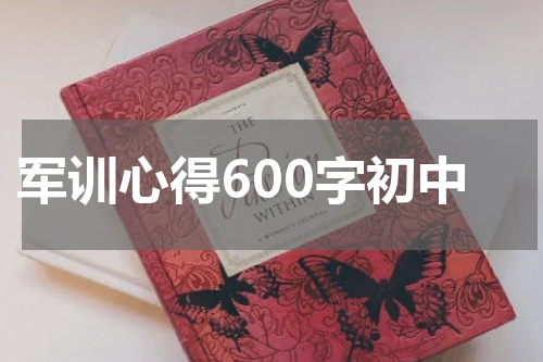 军训心得600字初中