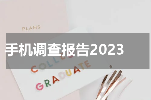手机调查报告2023