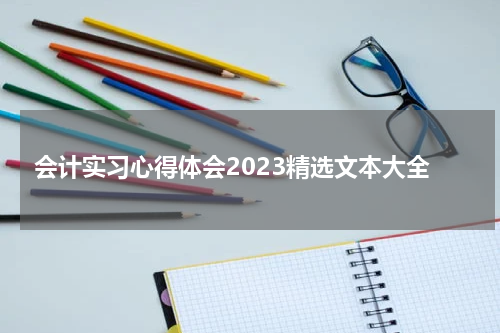 会计实习心得体会2023精选文本大全