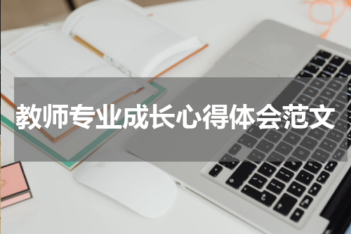 教师专业成长心得体会范文