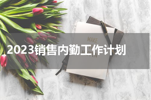 2023销售内勤工作计划