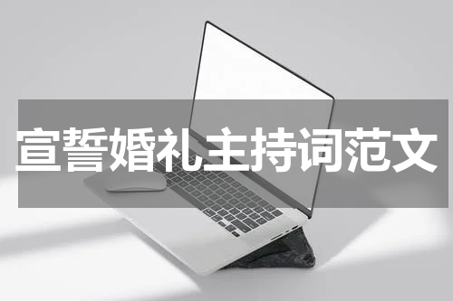宣誓婚礼主持词范文