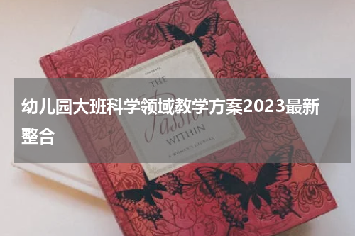 幼儿园大班科学领域教学方案2023最新整合