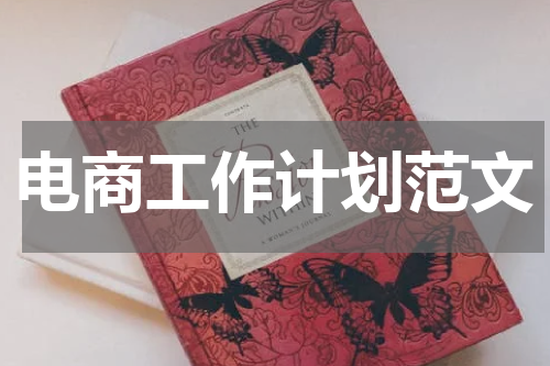 电商工作计划范文
