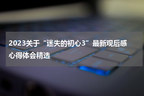 2023关于“迷失的初心3”最新观后感心得体会精选