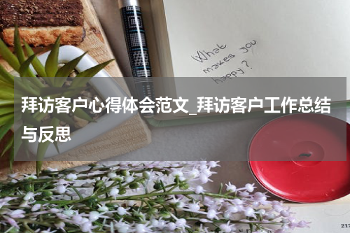 拜访客户心得体会范文_拜访客户工作总结与反思