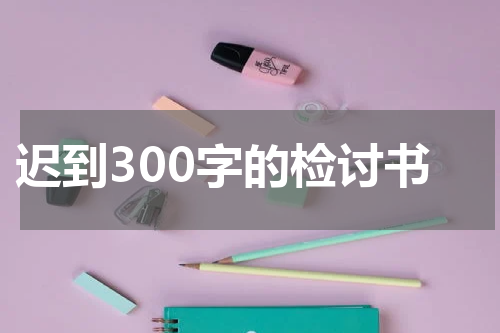 迟到300字的检讨书
