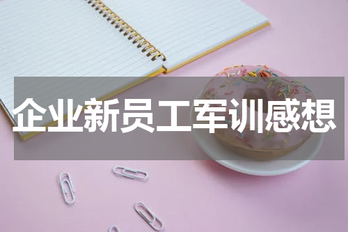 企业新员工军训感想